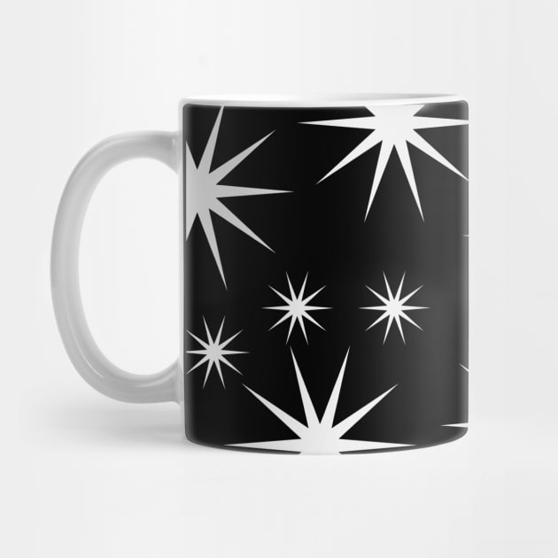 Starry Asterisk Pattern (White) by inotyler